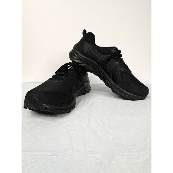 ASICS Gel Venture 9 Trail Shoes Men’s 11 Extra Wide Black Running Cushion Hiking - Picture 1 of 16